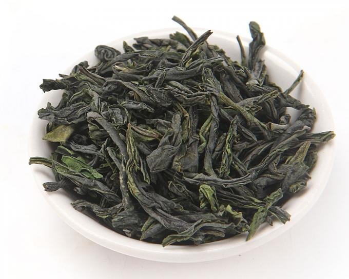 Anhui Liu um chá verde orgânico de Gua Pian fritado mexendo com uma fragrância atrasada do fruto