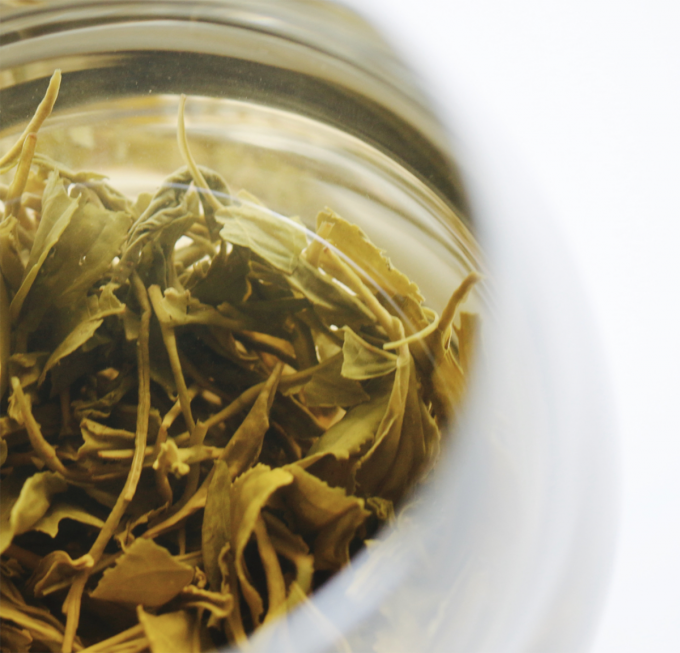 Chá verde de Xin Yang Mao Jian da saúde, chá verde forte com efeitos reconfortantes