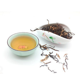 China Fermentado processando o chá preto preto fraco de chá, liso e delicado de Yunnan fornecedor